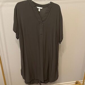 H&M Green above the Knee Dress